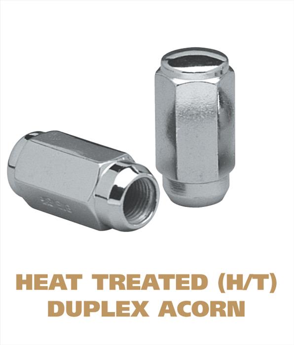 Heat Treated Duplex Acron - 7/8 Inch Hex Chrome Plated